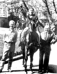 Трое, не считая лошадки... Легенды эпохи: Виктор Ильченко, Роман Карцев и Михаил Жванецкий. Одесса, 80-е годы