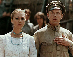 «Ты — народ, и я — народ, меня дома милка ждет. Уж ее, родимую, приеду — сагитирую». «Бумбараш», 1972 год