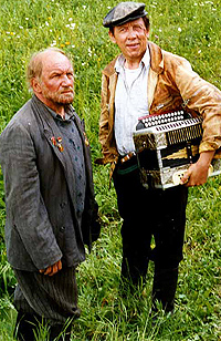С Валерием Золотухиным, «Не валяй дурака», 1997 год